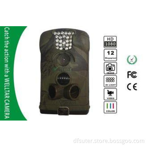 HD 12MP CMOS GSM GPRS MMS Wild Camera , IR-Cut Digital Scou